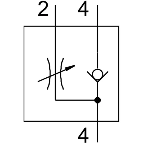 Дроссель с обратным клапаном Festo CPV14-BS-GRZ-V-1/8