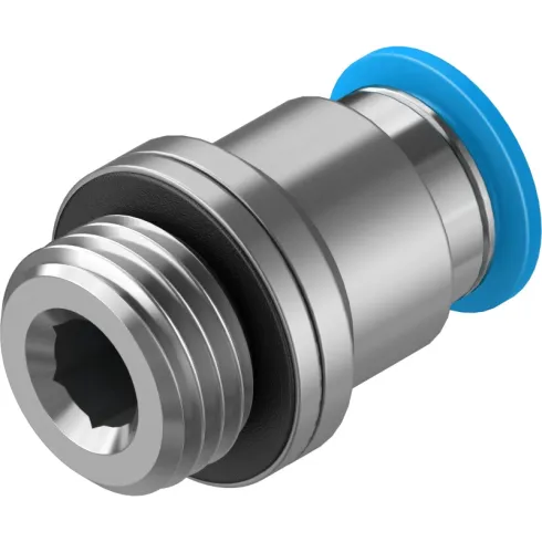 Штуцер цанговый с внутренним шестигранником Festo QS-G1/4-8-I