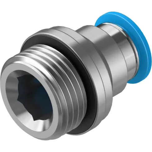 Штуцер цанговый с внутренним шестигранником Festo QS-G3/8-8-I