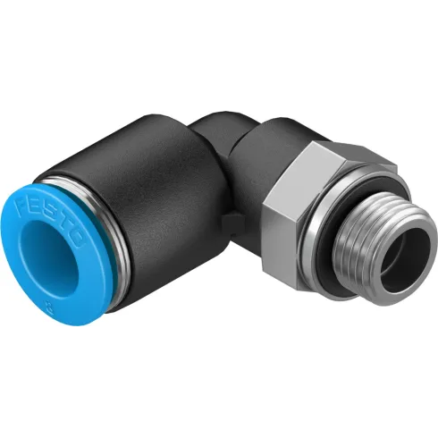 Штуцер цанговый угловой Festo QSL-G1/8-8