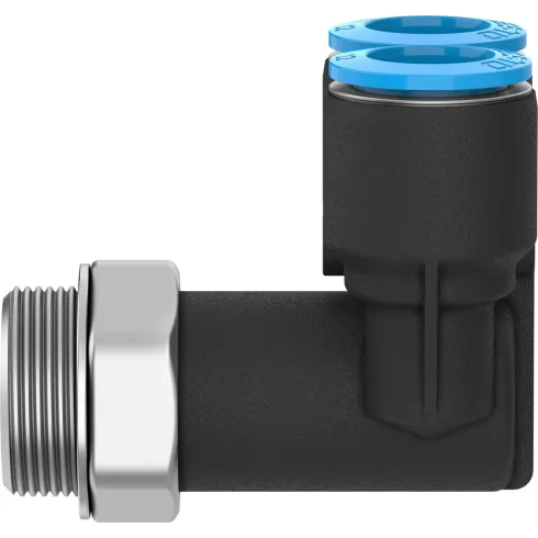 Тройник цанговый с резьбой угловой Festo QSYL-G1/8-6