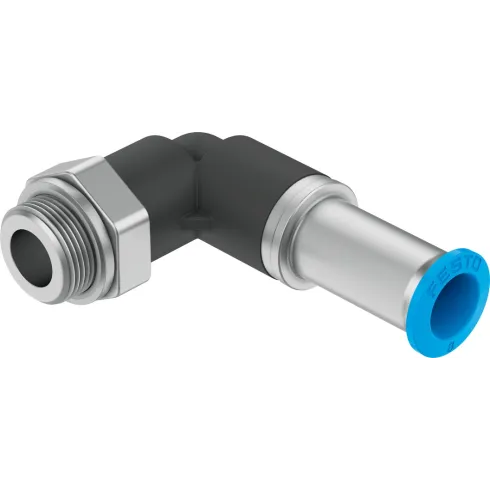 Штуцер цанговый угловой, самозапирающийся Festo QSKL-G1/4-8