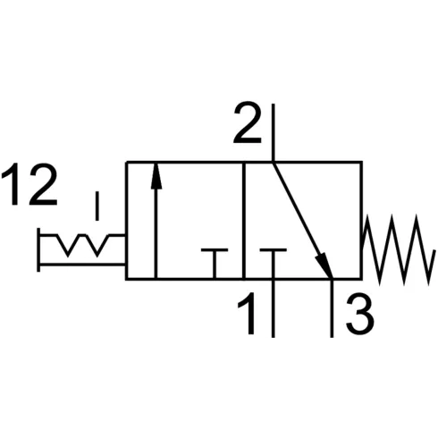 Отсечной клапан Festo HE-1/4-D-MIDI