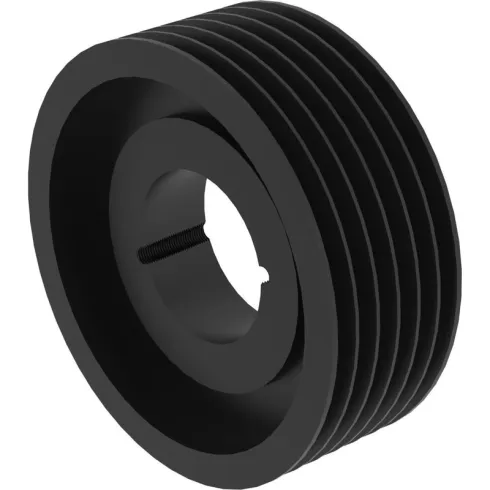 Шкив поликлиновой под втулку Chiaravalli PJ 125/8 TB 1610