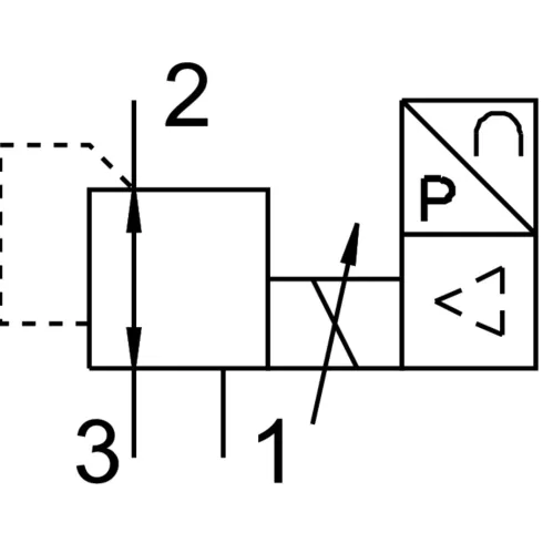 Пропорциональный регулятор давления Festo MPPES-3-1/8-6-420