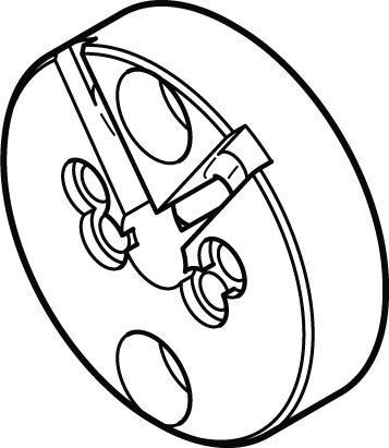 Адаптерная плита для стандартного углового захвата Festo HAPG-SD2-12