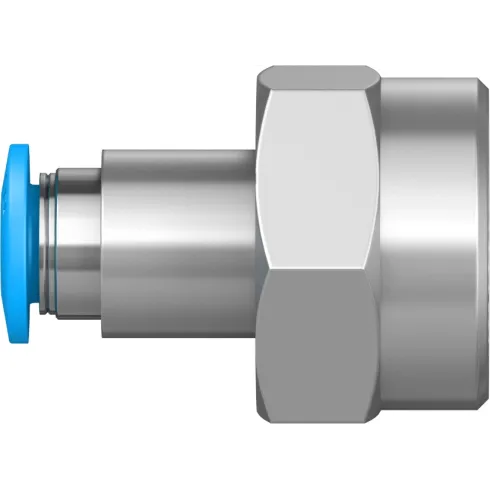 Штуцер цанговый с внутренней резьбой Festo QSF-3/8-6-B