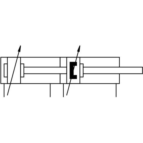 Тандем-пневмоцилиндр Festo DNCT-100-PPV-A