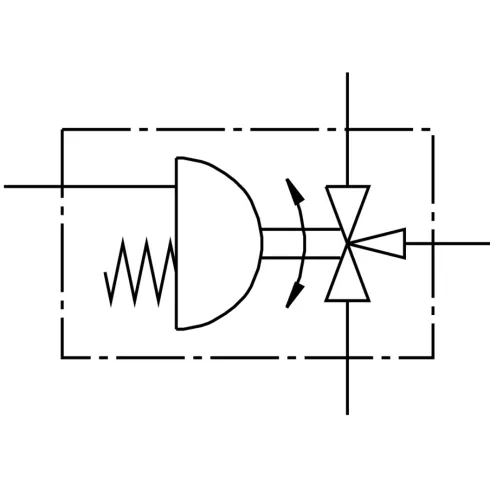 Шаровой кран с приводом Festo VZBA-1/2-GGG-63-32T-F0304-V4V4T-PS30-R-90-4-C Ру63 Ду15 (PN63 DN15)