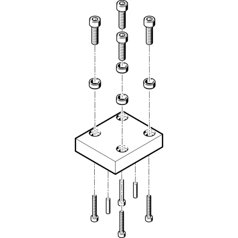 Адаптерная плита для параллельного захвата Festo HAPG-54