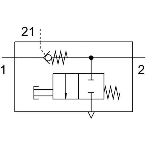 Обратный клапан Festo VBNF-LBA-G14-Q8