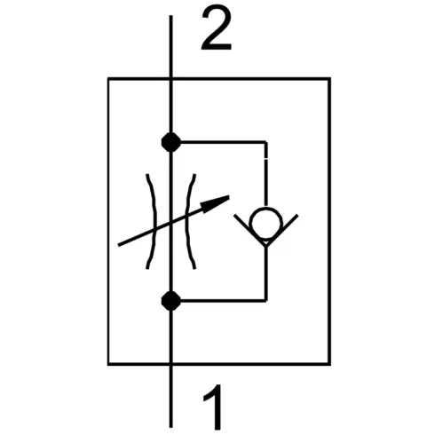 Дроссель с обратным клапаном Festo GRLA-3/8-QS-8-D