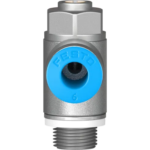 Дроссель с обратным клапаном Festo GRLZ-1/8-QS-6-D