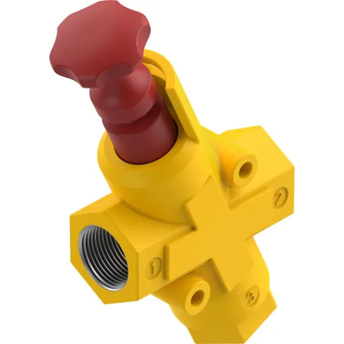 Отсечной клапан Festo HE-G3/8-LO