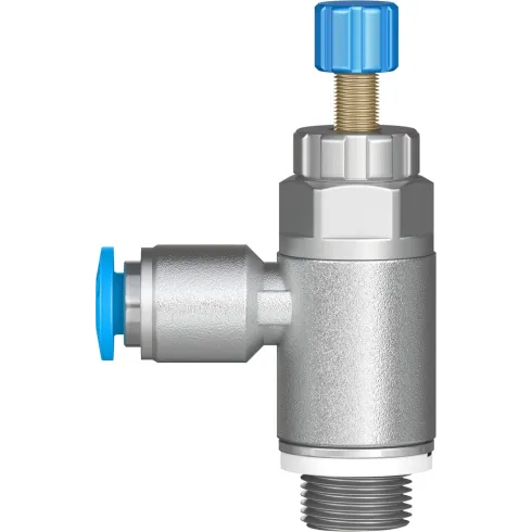 Дроссель с обратным клапаном Festo GRLA-1/8-QS-4-RS-D