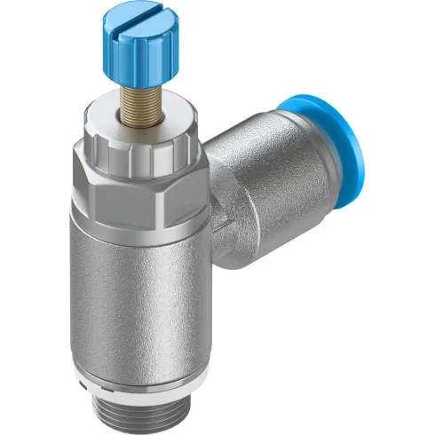 Дроссель с обратным клапаном Festo GRLA-1/8-QS-6-RS-D