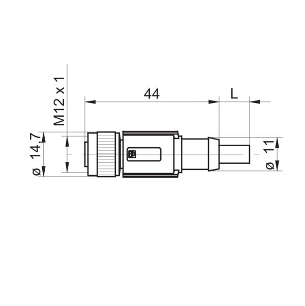 Разъем с кабелем Baumer ESG 34FH0200G
