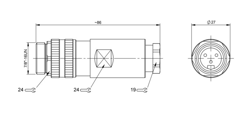 Разъем Balluff BCC A333-0000-20-000-61X3A5-000