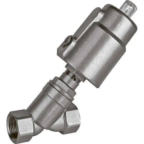 Угловой пневматический клапан Camozzi JF100-50-1-25-W-K