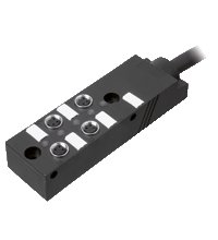 Распределительная коробка для датчиков Pepperl Fuchs V3-4A-E2-5M-PUR