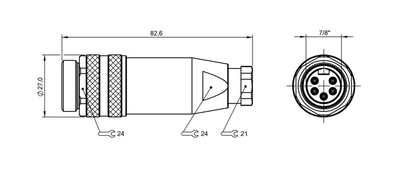 Разъем Balluff BCC A335-0000-20-000-81X5A5-000