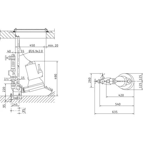 Погружной насос для сточных вод Wilo Drain MTC 32F39.16/30 (3~400 В) 2081263