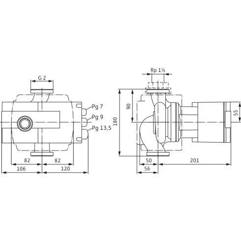 Циркуляционный насос Wilo Stratos-Z 30/1-12 PN6/10 2090471