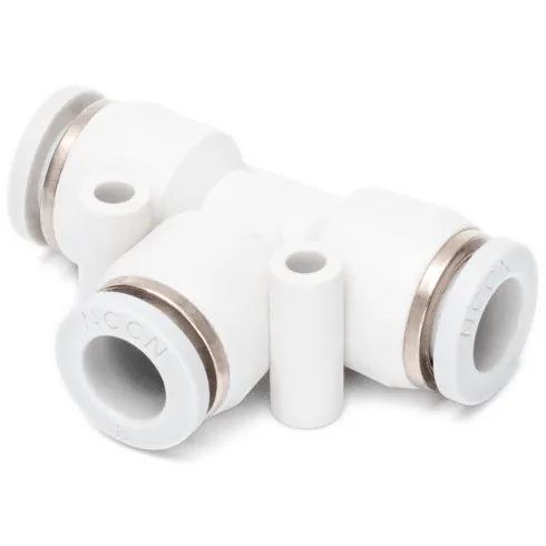 Тройник цанговый прямой Naval Pneumatics QST-8