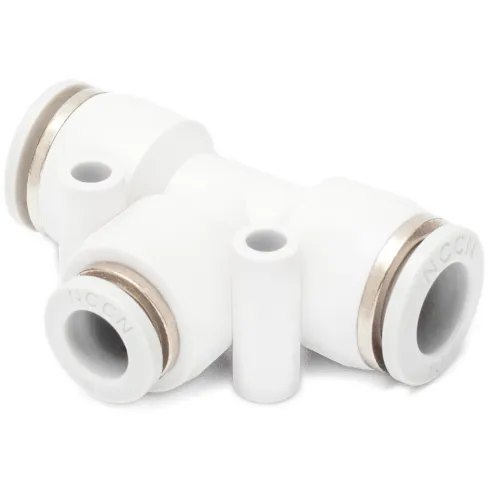 Тройник цанговый переходной Naval Pneumatics QST-10-8