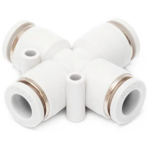 Фитинг цанговый крестообразный Naval Pneumatics QSX-8