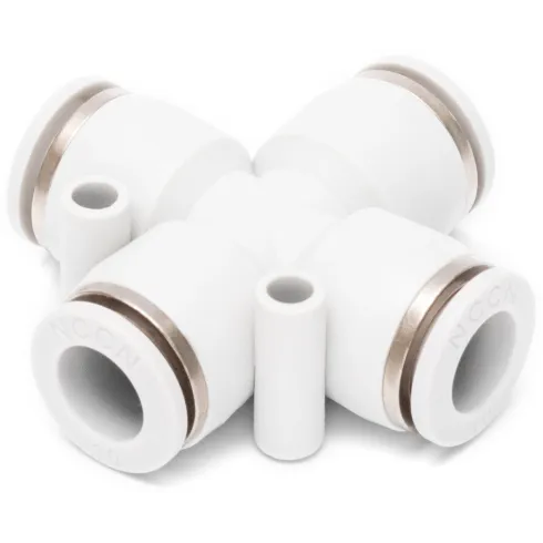 Фитинг цанговый крестообразный Naval Pneumatics QSX-10