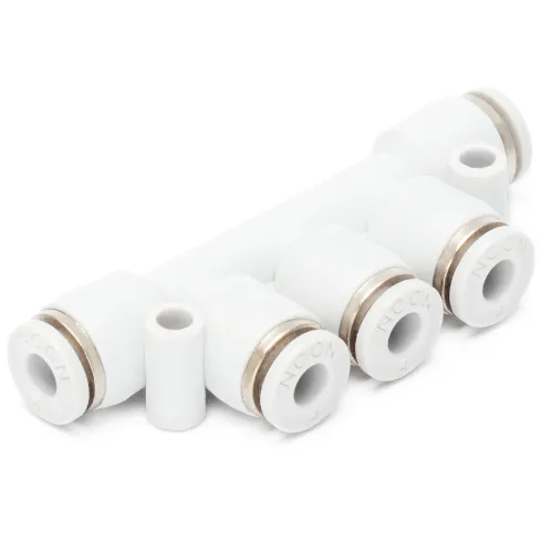 Коллектор цанговый Naval Pneumatics QST3-4