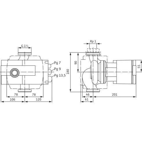 Циркуляционный насос Wilo Stratos 25/1-12 PN16 2163188
