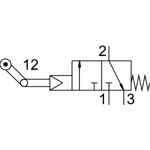 Распределитель с тумблером Festo LS-3-1/8