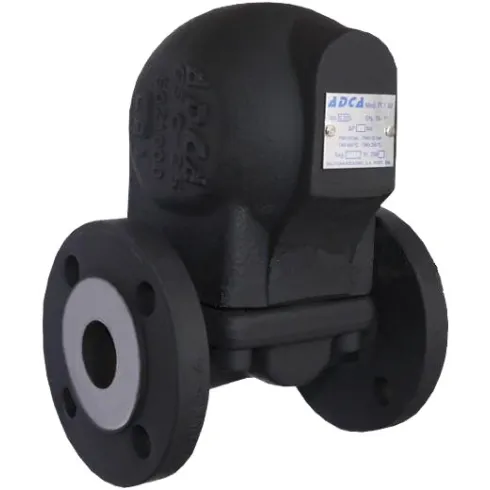 Конденсатоотводчик поплавковый чугунный фланцевый ADCA FLT17-10 Ру16 Ду20