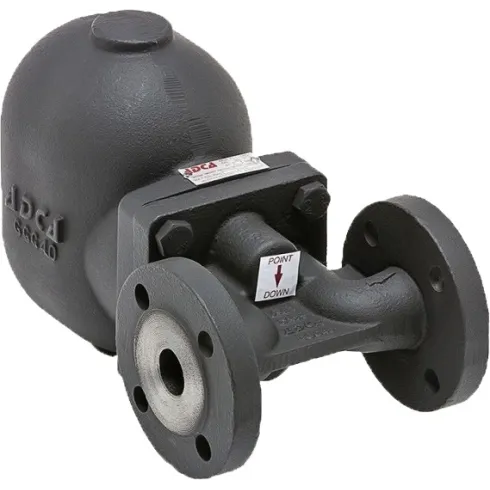 Конденсатоотводчик поплавковый из углеродистой стали фланцевый ADCA FLT32HC-10 Ру40 Ду25