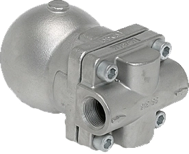 Конденсатоотводчик поплавковый из нержавеющей стали резьбовой ADCA FLT14I-14 Ру16 Ду15