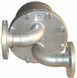 Конденсатоотводчик поплавковый из нержавеющей стали фланцевый ADCA FLT22SS-4,5 Ру40 Ду50