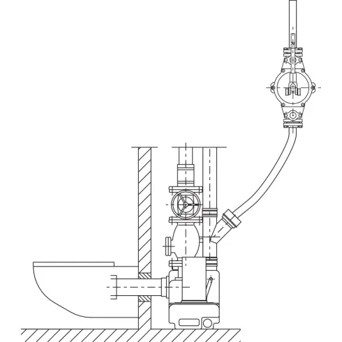 Напорная установка отвода сточной воды Wilo DrainLift S 1/6M (1~) 2544860