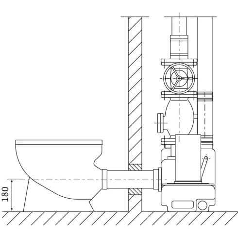 Напорная установка отвода сточной воды Wilo DrainLift S 1/6T (3~) 2544861