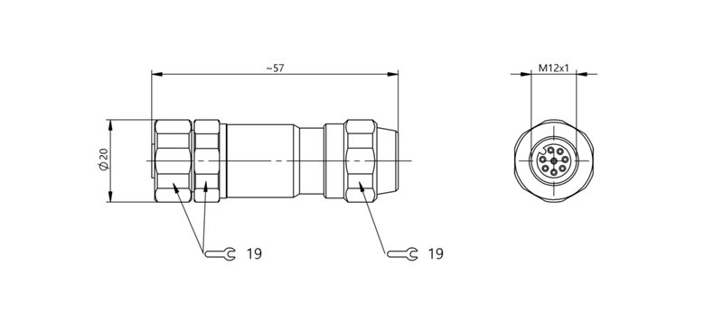 Разъем Balluff BCC S478-0000-1A-000-E1X850-000