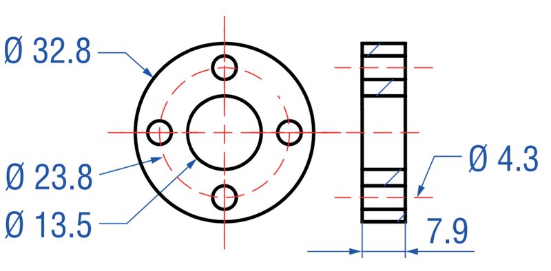 Кольцевой магнит MTS Sensors Temposonics 201 542-2