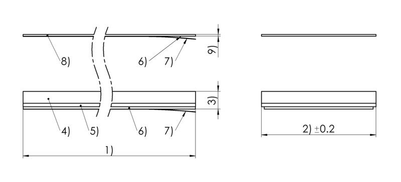 Магнитная лента для линейных энкодеров Balluff BML-M02-A33-A3-M0102-F