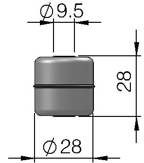 Поплавковый магнит AMT Linear Position Sensor CS28