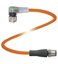 Соединительный кабель Pepperl Fuchs V1-W-E2-OR0,5M-POC-V1-G