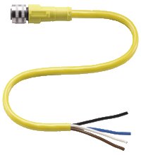 Соединительный кабель Pepperl Fuchs V1-G-YE3M-PUR-H/S