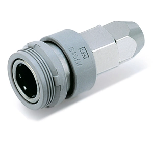 Штекер с накидной гайкой для использования с армированными шлангами SMC KKH4S-60N