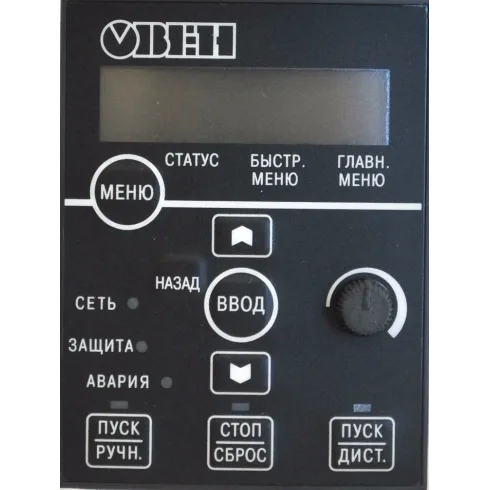 Локальная панель оператора (с потенциометром) для ПЧВ1 и ПЧВ2 ОВЕН ЛПО1