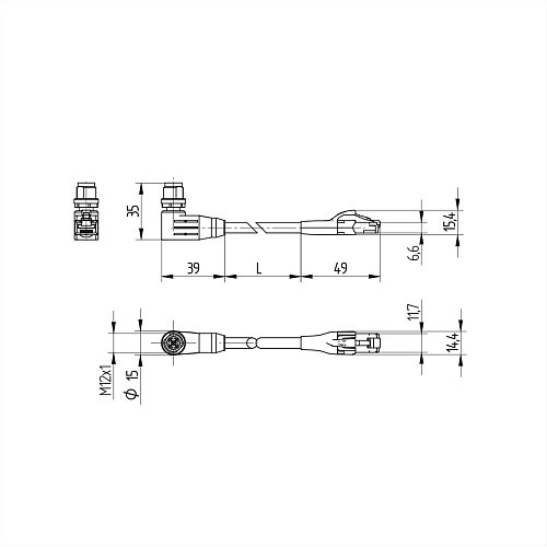 Соединительный кабель Wenglor ZC1V009