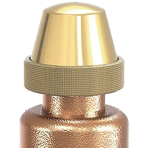 Клапан предохранительный латунный резьбовой Goetze 851-sGFK-Ду25-f/f-25/40-FKM (PN50 DN25 )